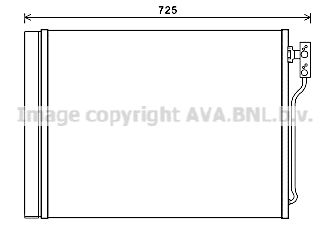 AVA QUALITY COOLING Конденсатор, кондиционер BW5435